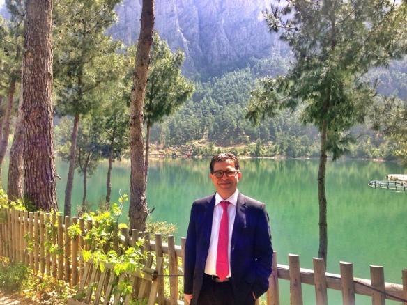 Karacaörende keyifli bir mola