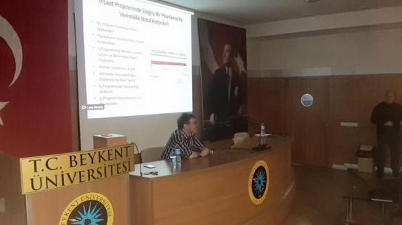 Beykent Planlama Seminerimden